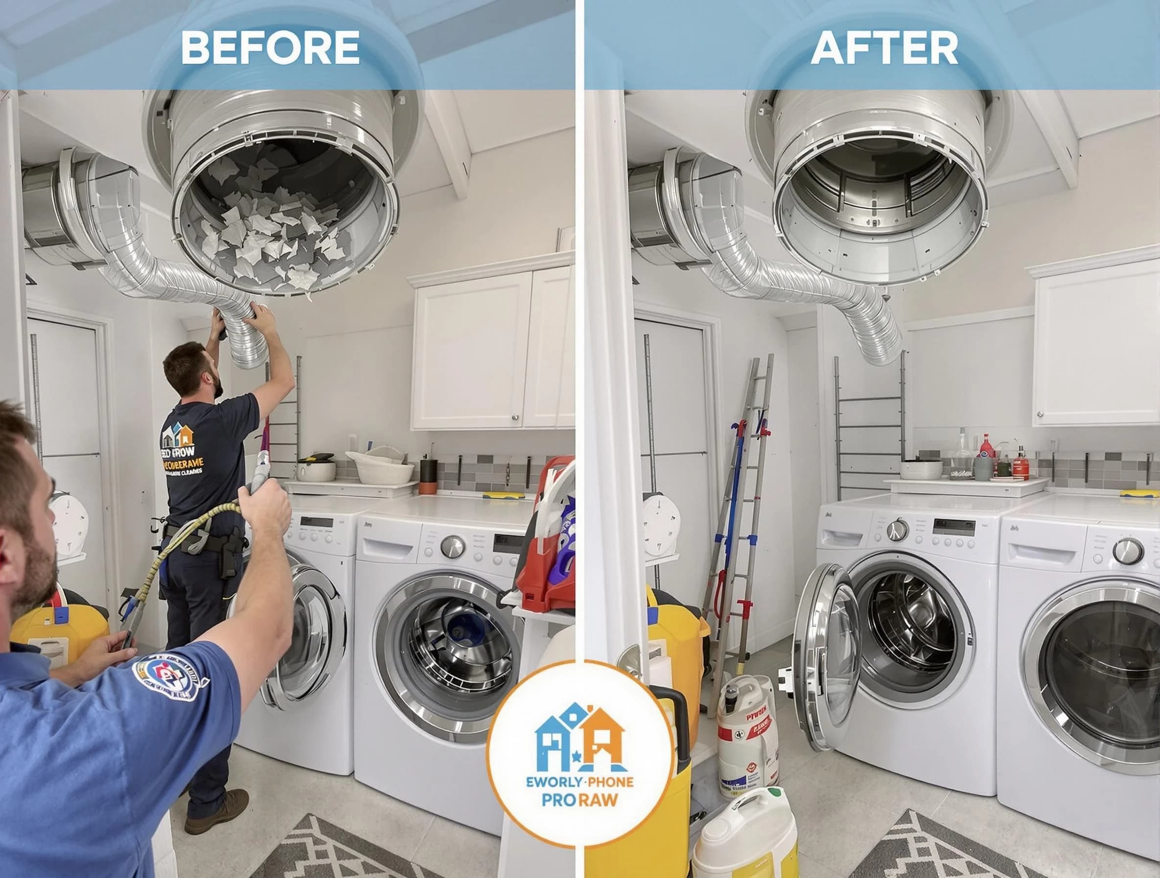 Residential dryer vent cleaning by Cedar Hills Dryer Vent Cleaning in Cedar Hills