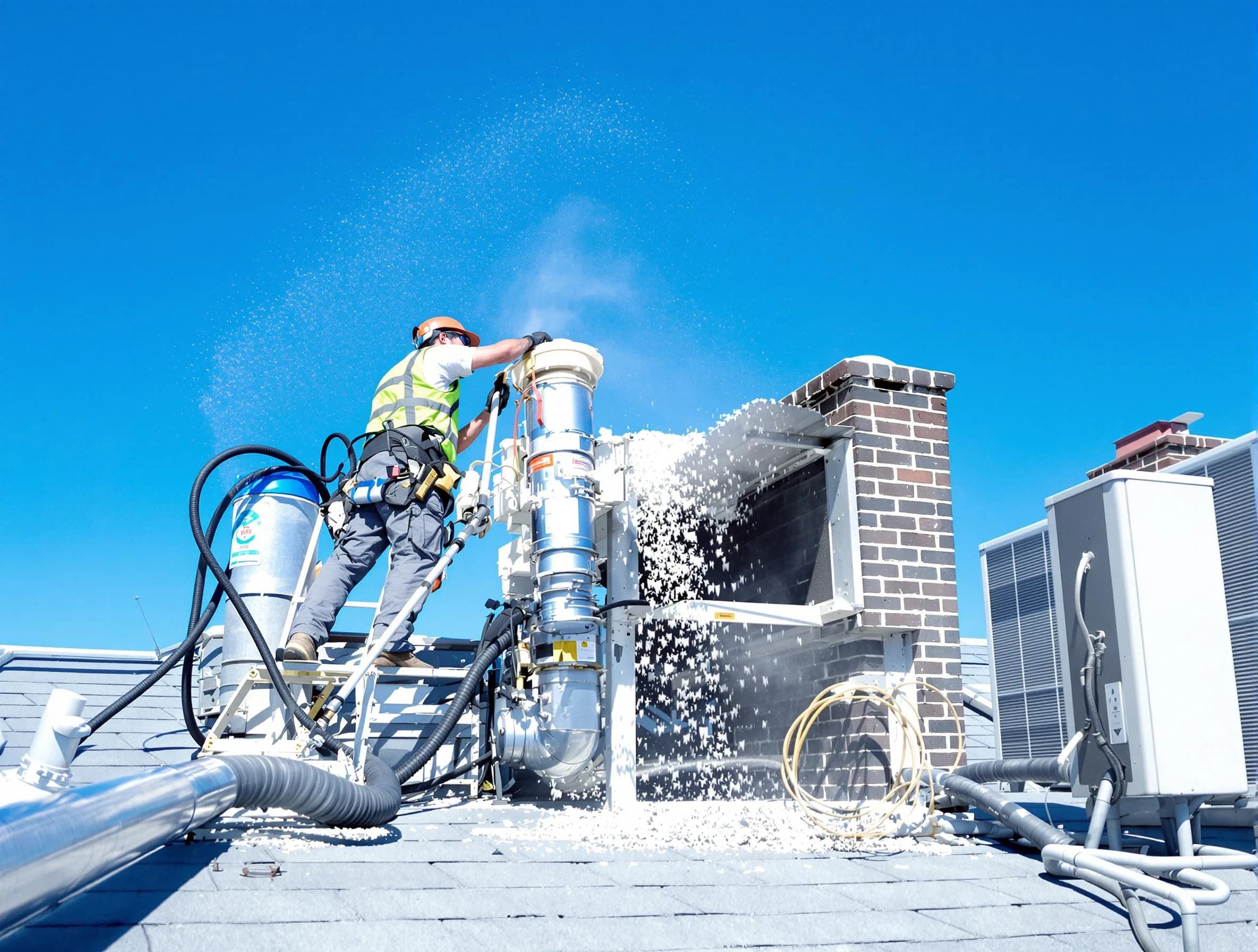 Expert roof dryer vent cleaning by Cedar Hills Dryer Vent Cleaning in Cedar Hills