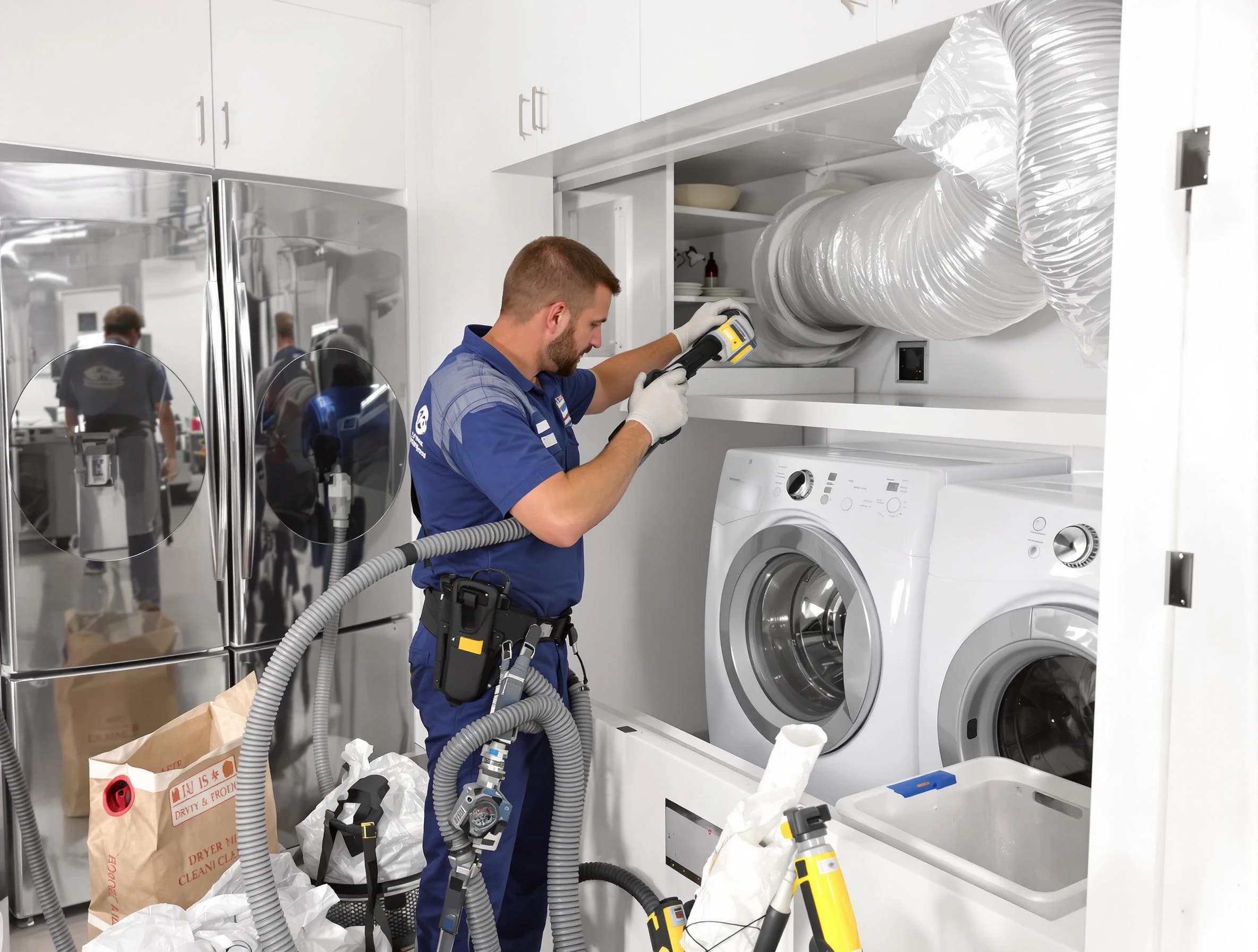 Professional duct cleaning by Cedar Hills Dryer Vent Cleaning in Cedar Hills