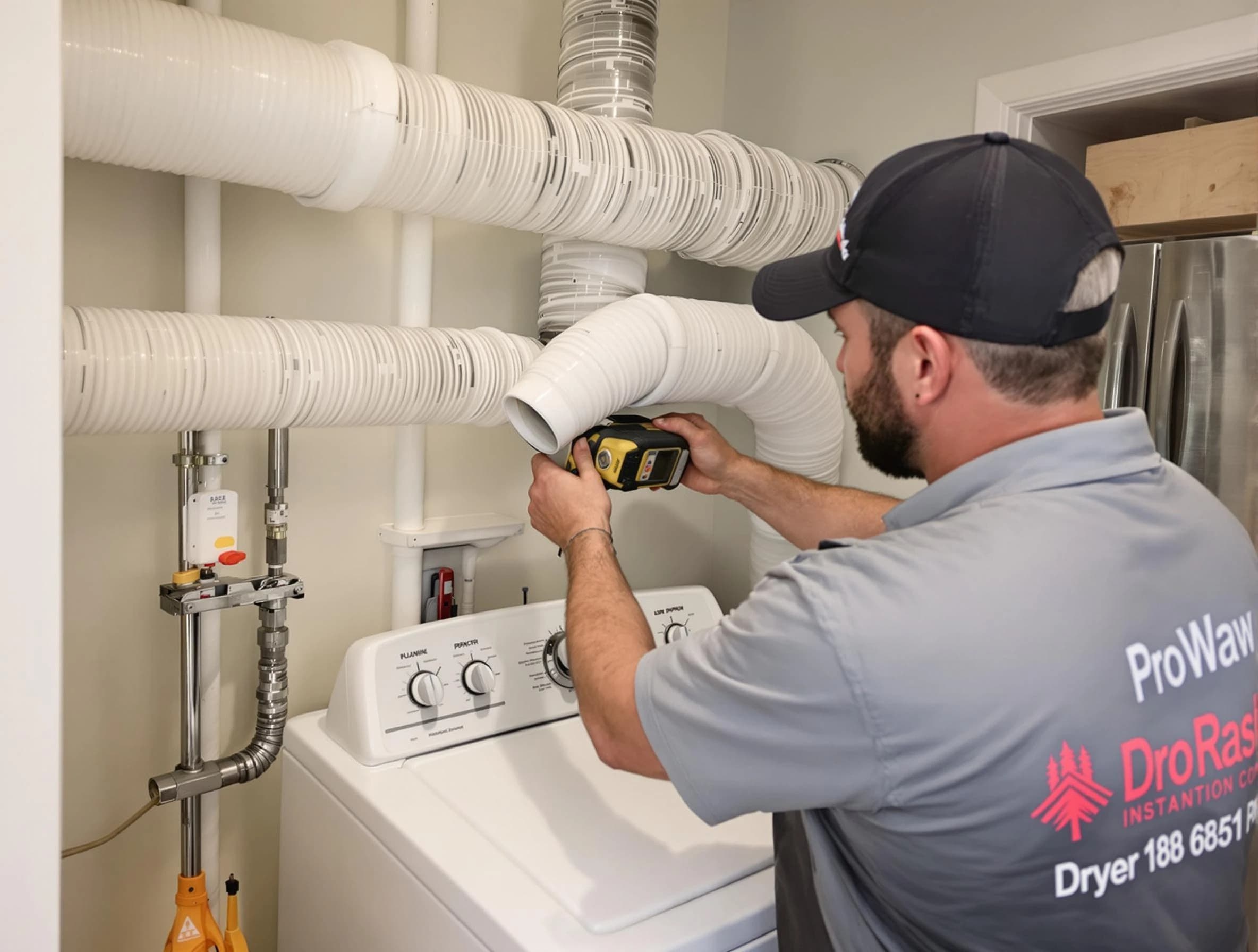Professional dryer vent hose installation by Cedar Hills Dryer Vent Cleaning in Cedar Hills