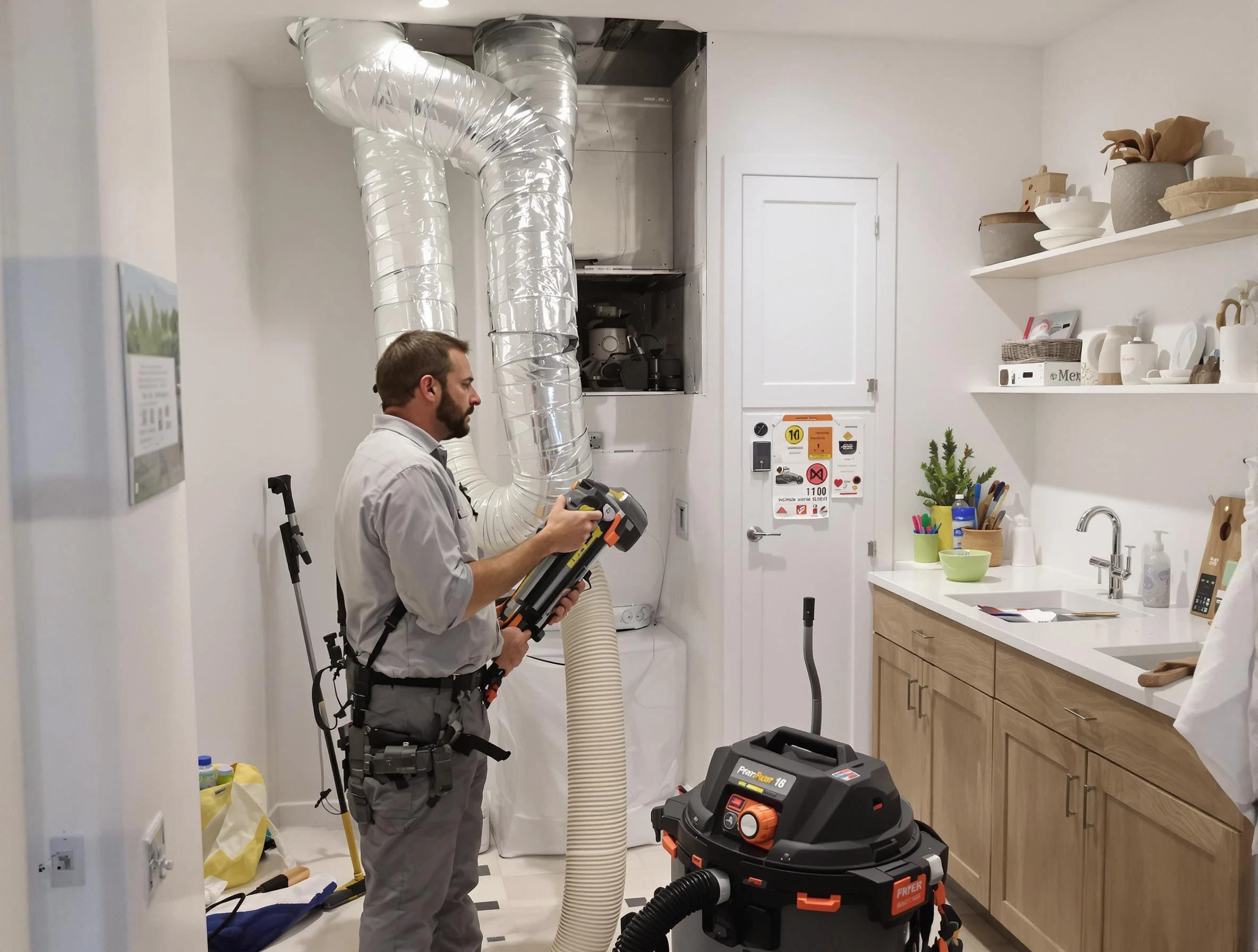 Clogged Vent Cleaning in American Fork, UT