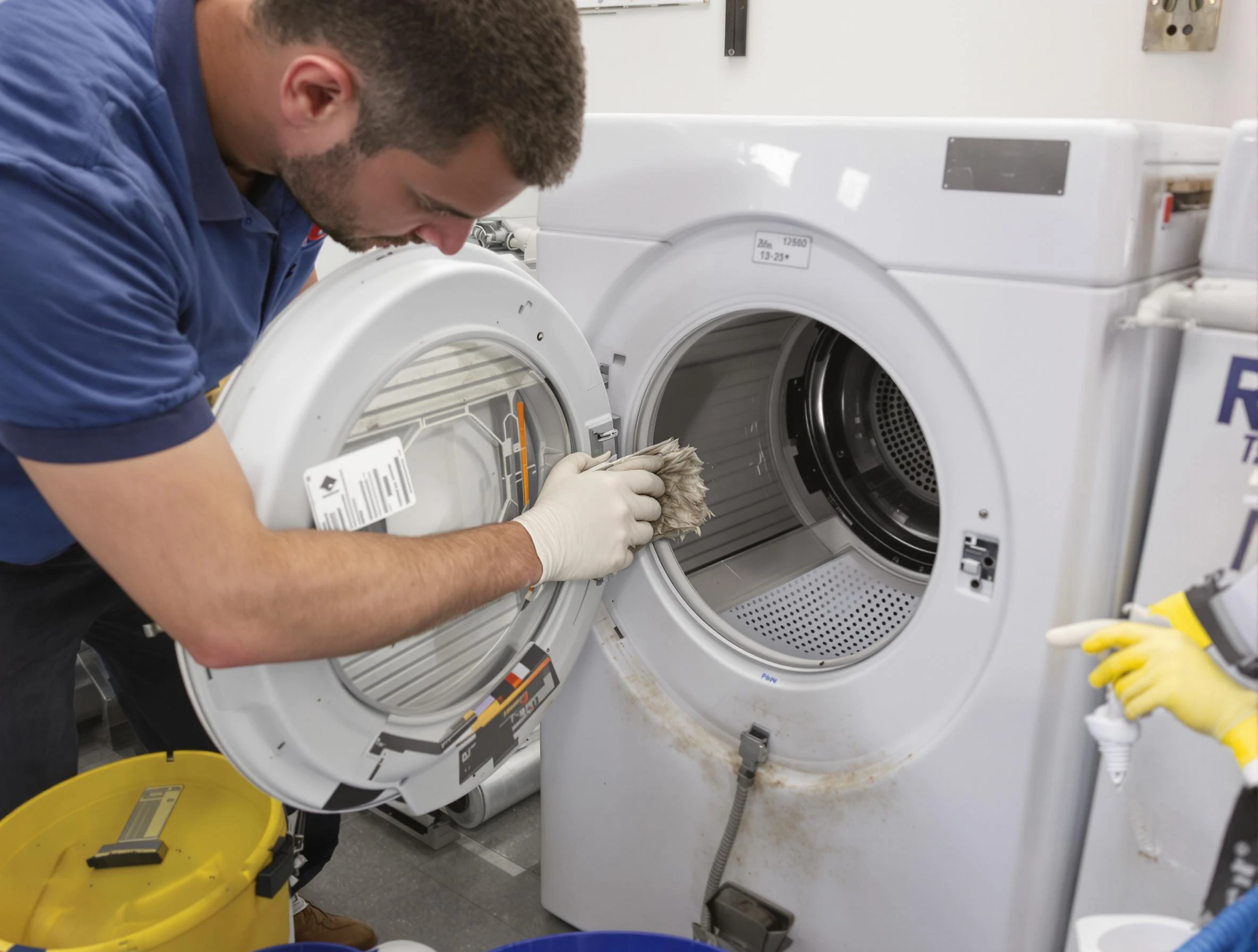 Cedar Hills Dryer Vent Cleaning specialist performing detailed lint trap cleaning service in Cedar Hills
